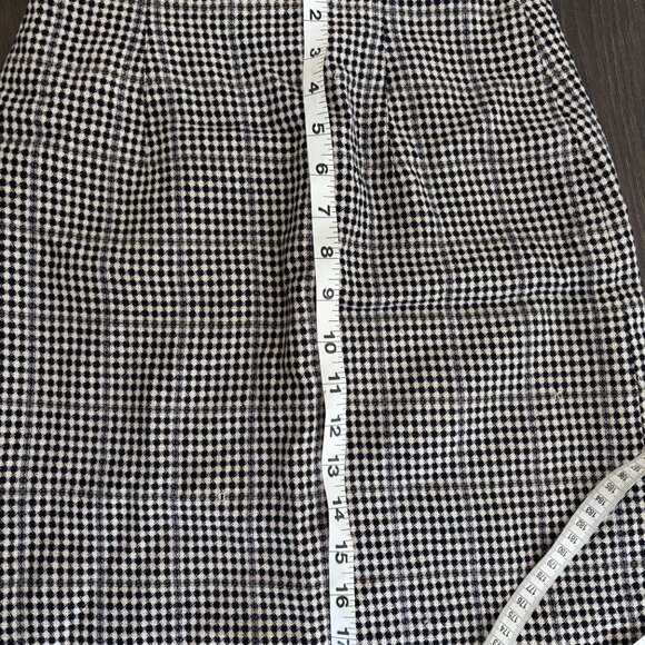 Vintage Gingham Mini Skirt (XS) - Picture 6 of 6